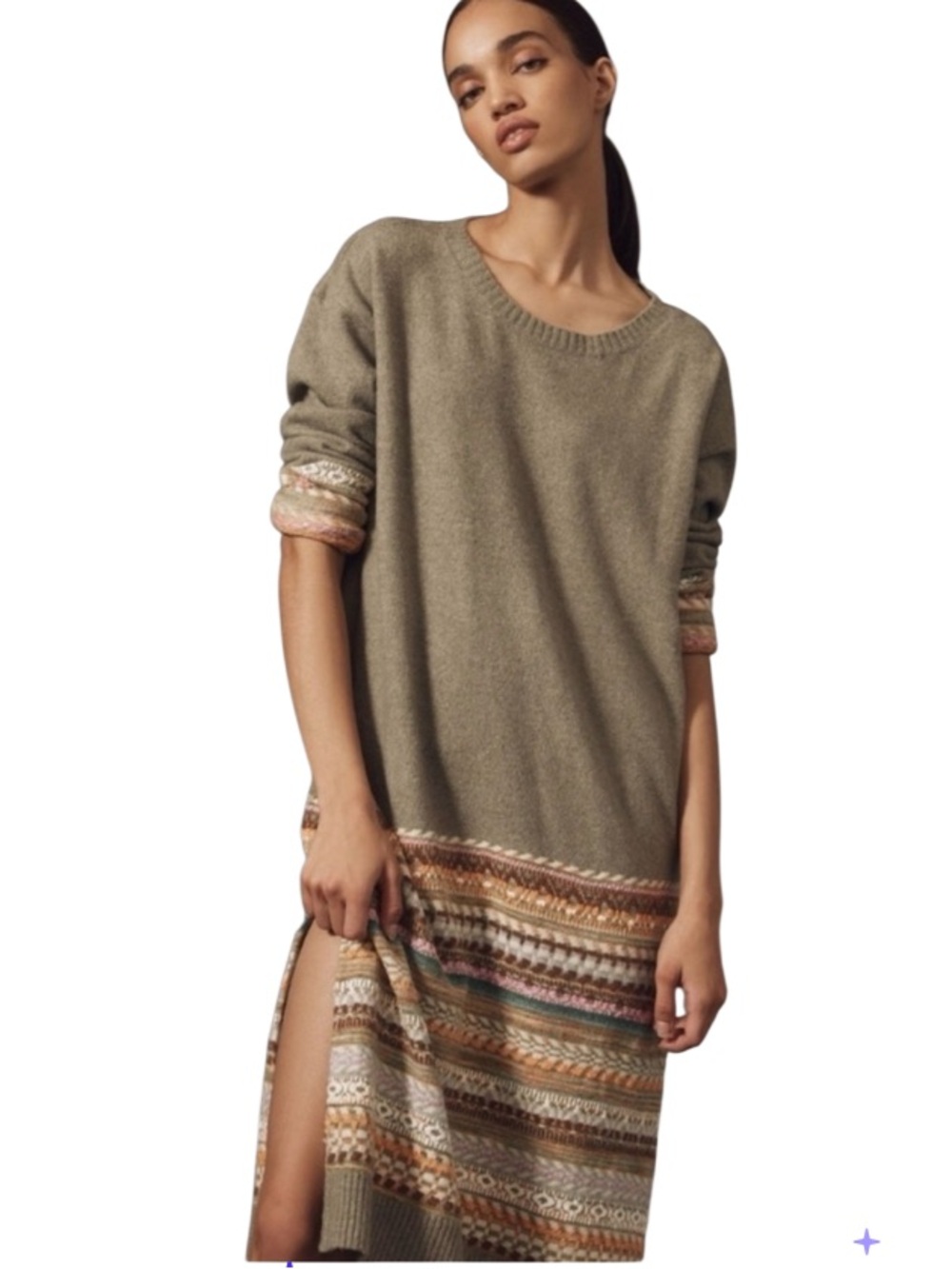Daily Practice by Anthropologie Jumper Sweater Dress XS